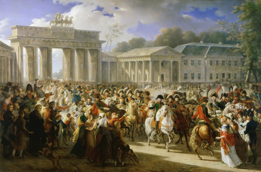 Entry of Napoleon I into Berlin, October 27, 1806 - Charles Meynier