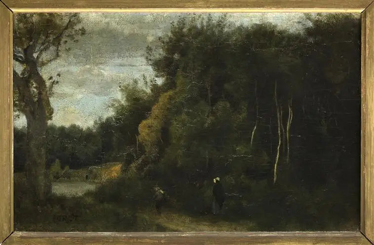 Wood Entrance at Ville-d'Avray - Jean-Baptiste Camille Corot