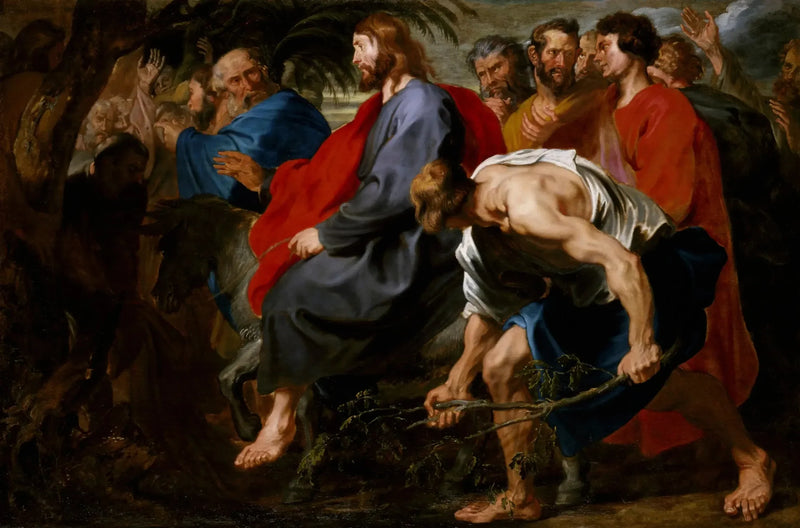 Entry of Christ into Jerusalem - Antoine van Dyck