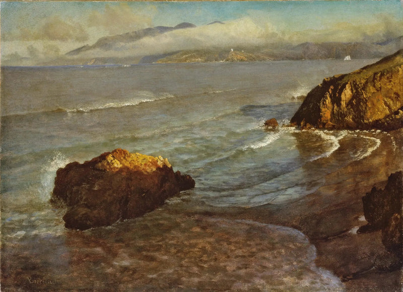 Golden Gate Entrance - Albert Bierstadt
