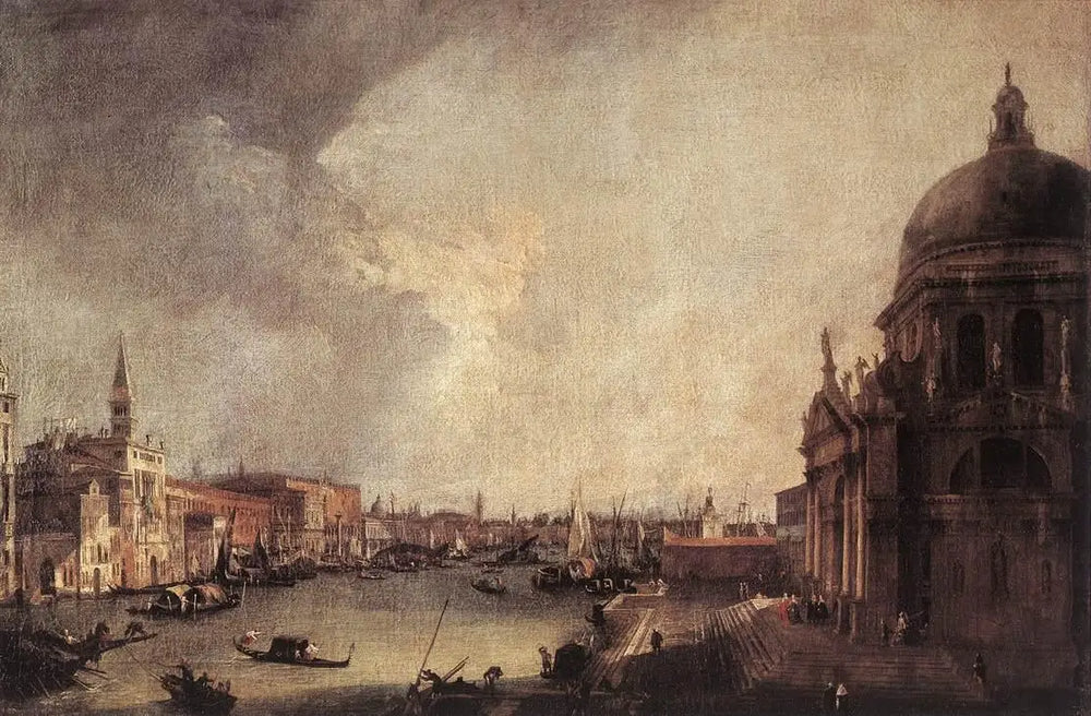 Entrée du Grand Canal vers l’Est - Canaletto - Alpha Reproduction