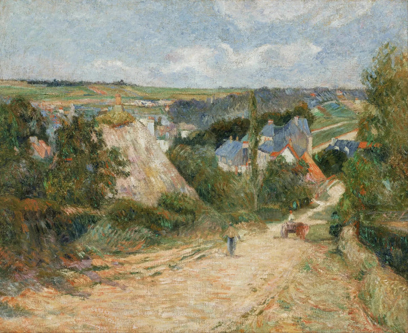 Entrance to the Village of Osny - Paul Gauguin