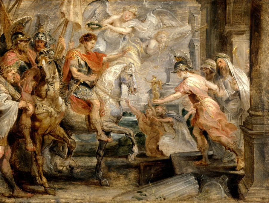 Triumphal Entry of Constantine into Rome - Peter Paul Rubens
