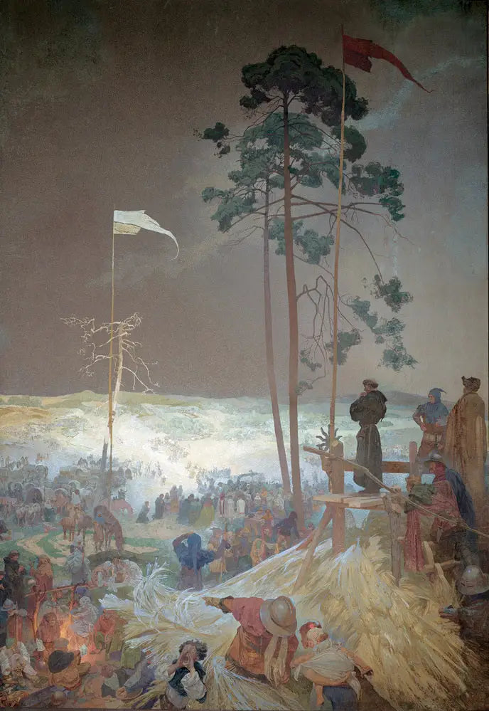 Maintenance at Křížky - Alphonse Mucha