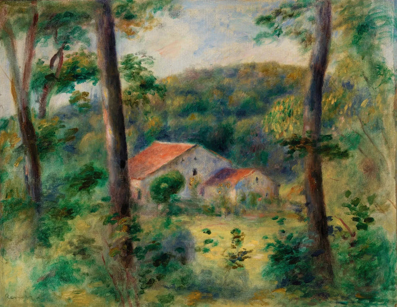 Surroundings of Briey - Pierre-Auguste Renoir