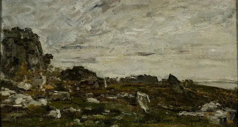 Surroundings of Plougastel - Eugène Boudin