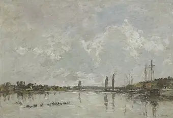 Surroundings of Faou - Eugène Boudin