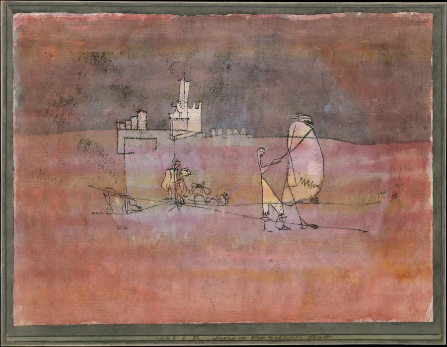 Episode Before an Arab City - Paul Klee