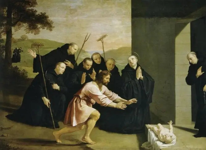 Episodes de la vie de saint Benoît : The Resurrected Child - Philippe de Champaigne