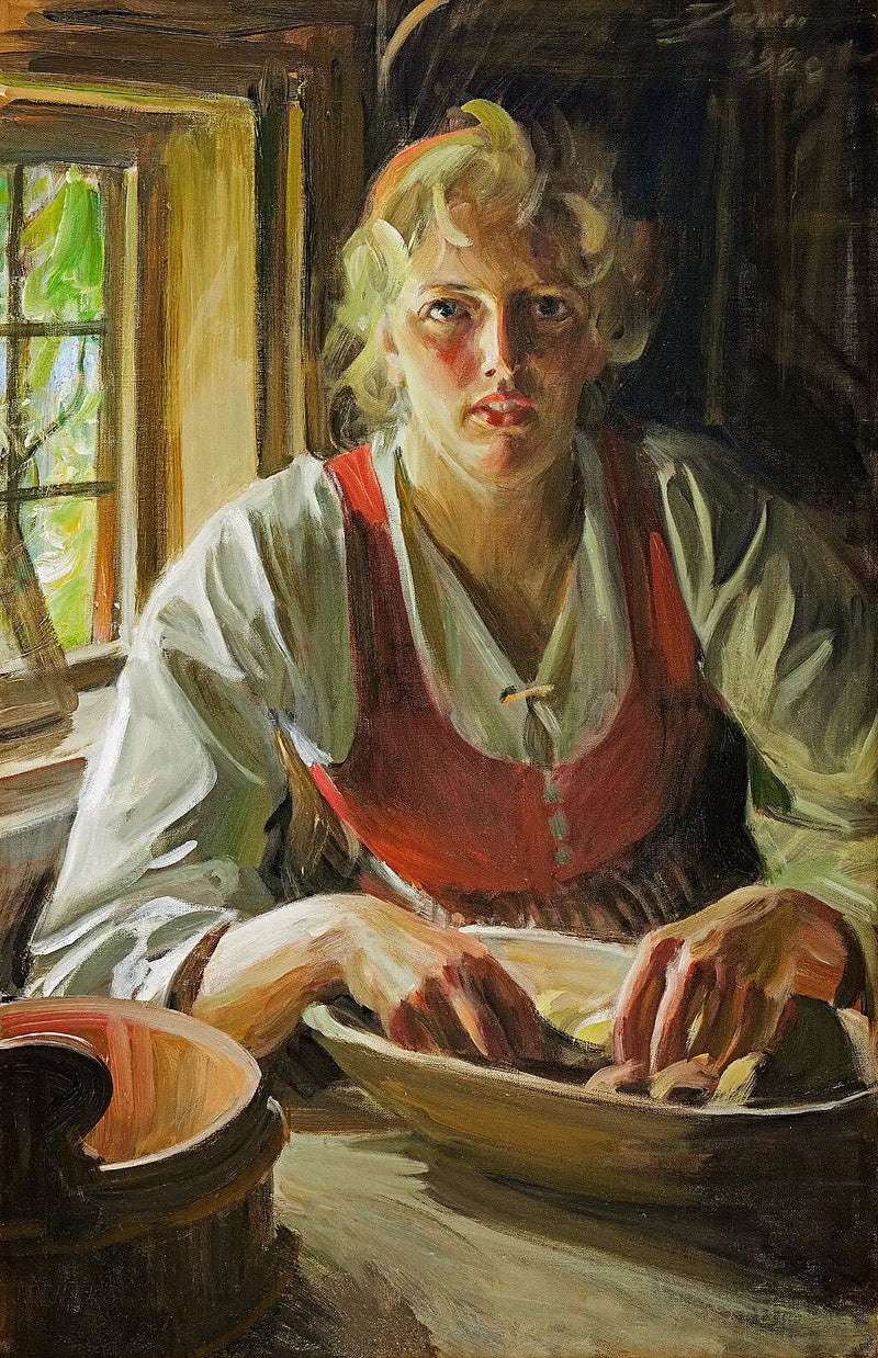 Peel the potatoes - Anders Zorn
