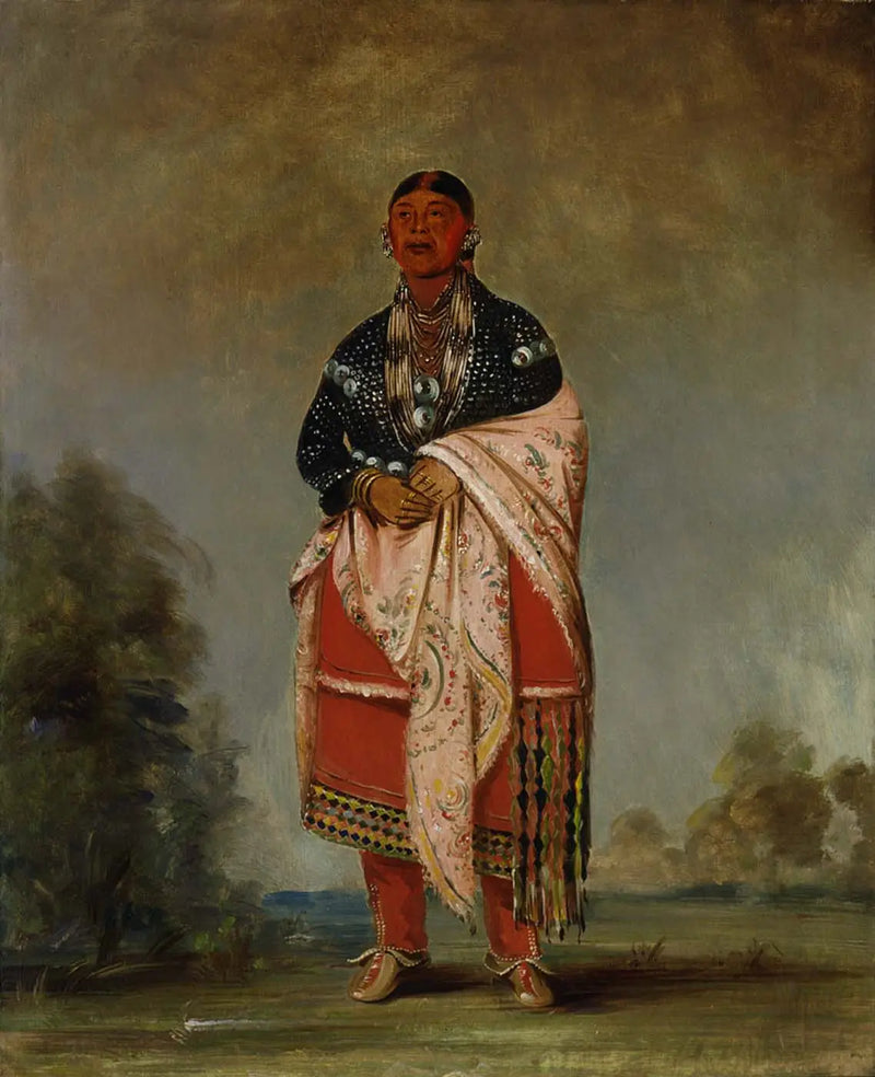 Kee-o-kúk's Wife - George Catlin