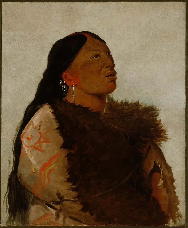 Wife of the Six - George Catlin