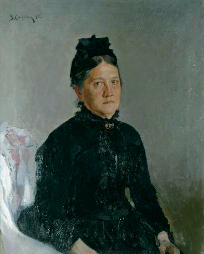Wife of the director of the Kostroma factory - Valentin Serov