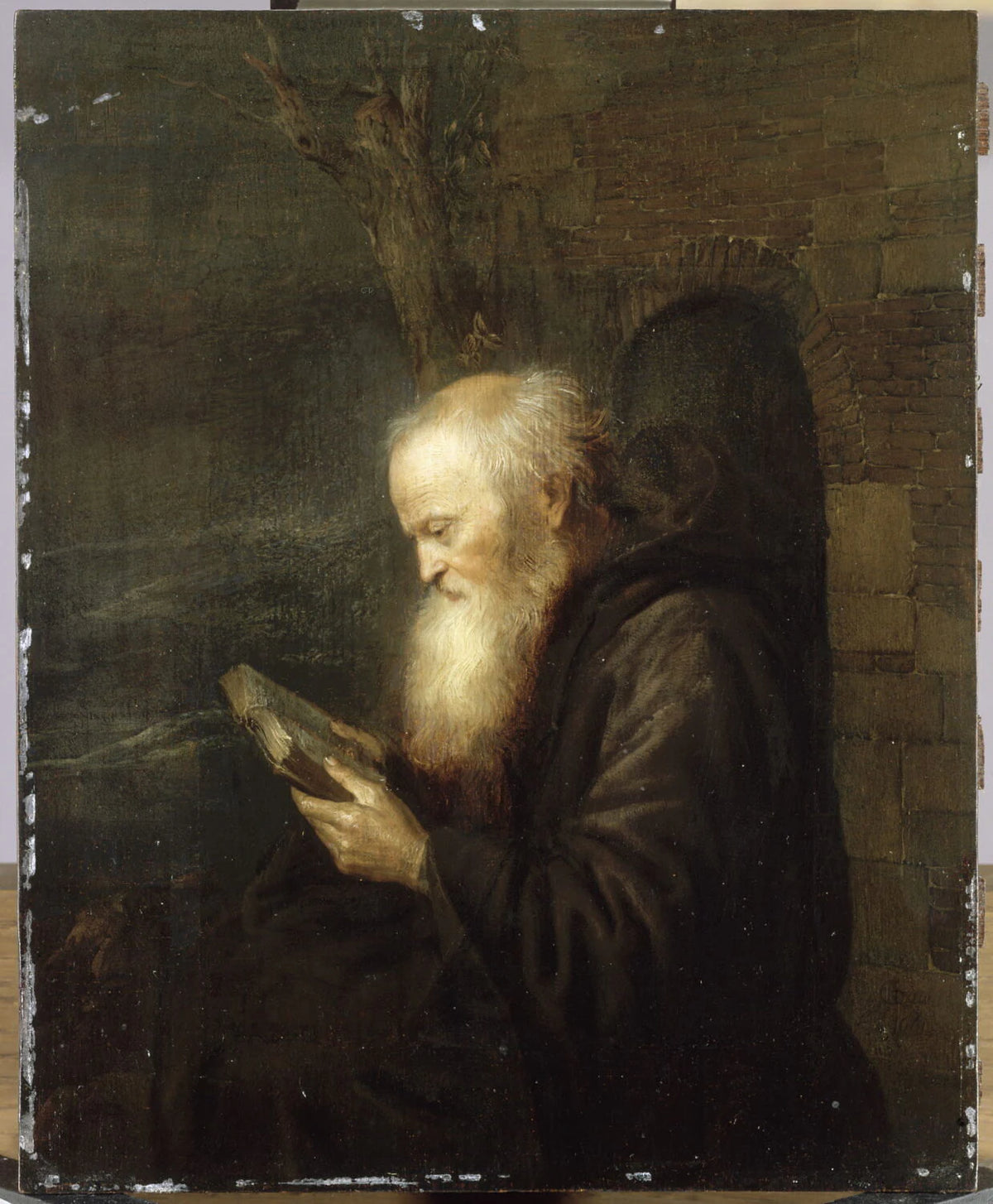 Ermite lisant - Gerard Dou