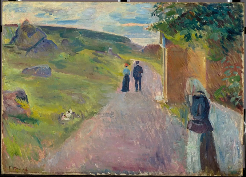 Eroticism on a Summer Evening - Edvard Munch