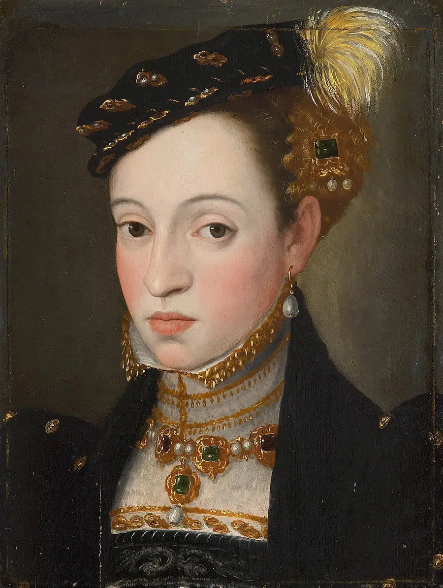 Archduchess Magdalena (1532-1590) - Giuseppe Arcimboldo