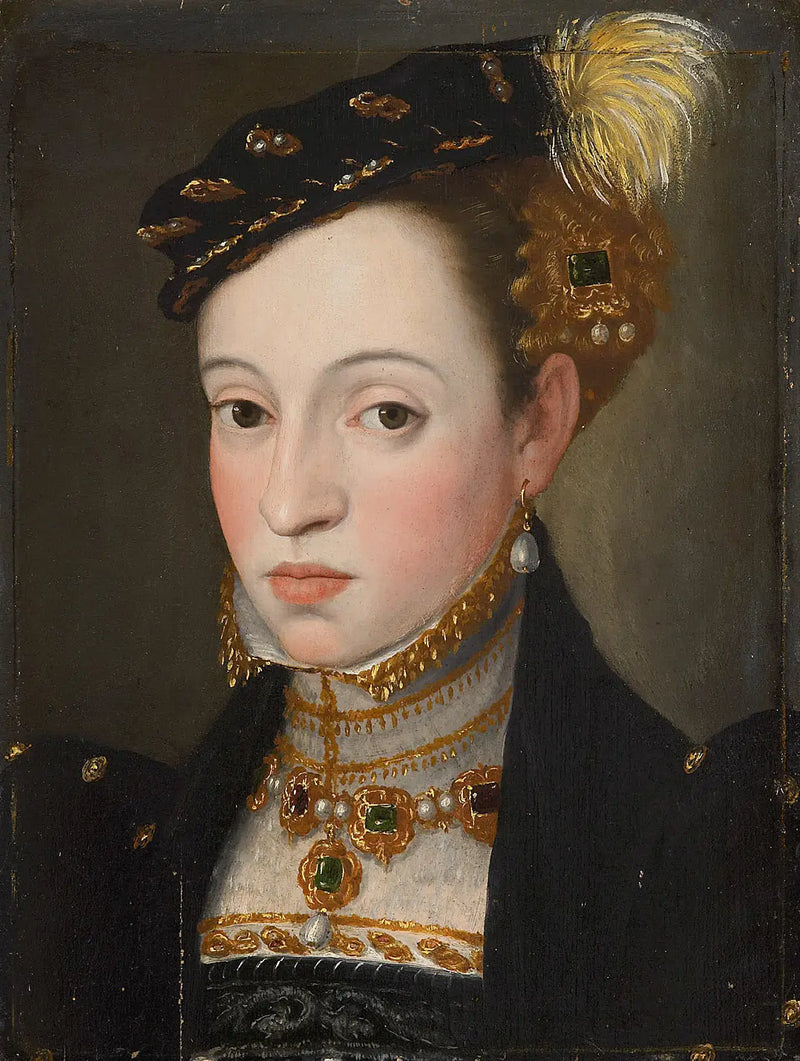 Archduchess Magdalena (1532-1590) - Giuseppe Arcimboldo