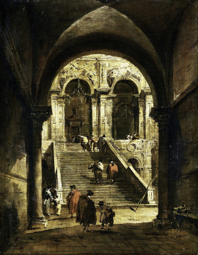 Palace Staircase - Francesco Guardi