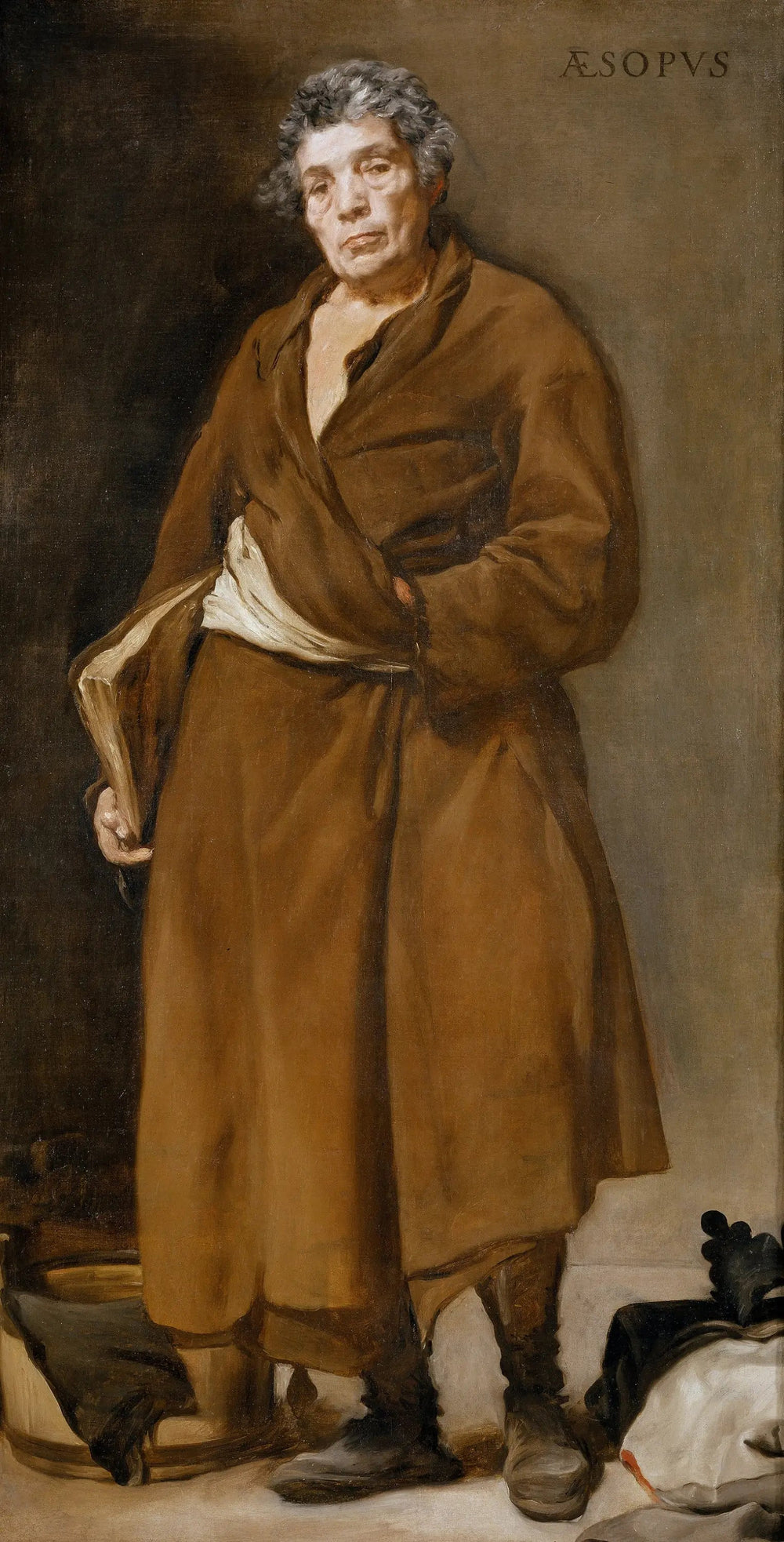 Ésope - Diego Velázquez image 1 reproduction d’œuvre d’art à l’huile