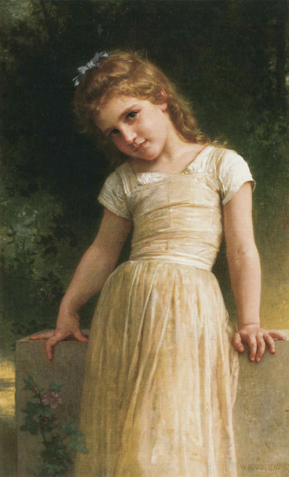 Espièglerie de William-Adolphe Bouguereau
