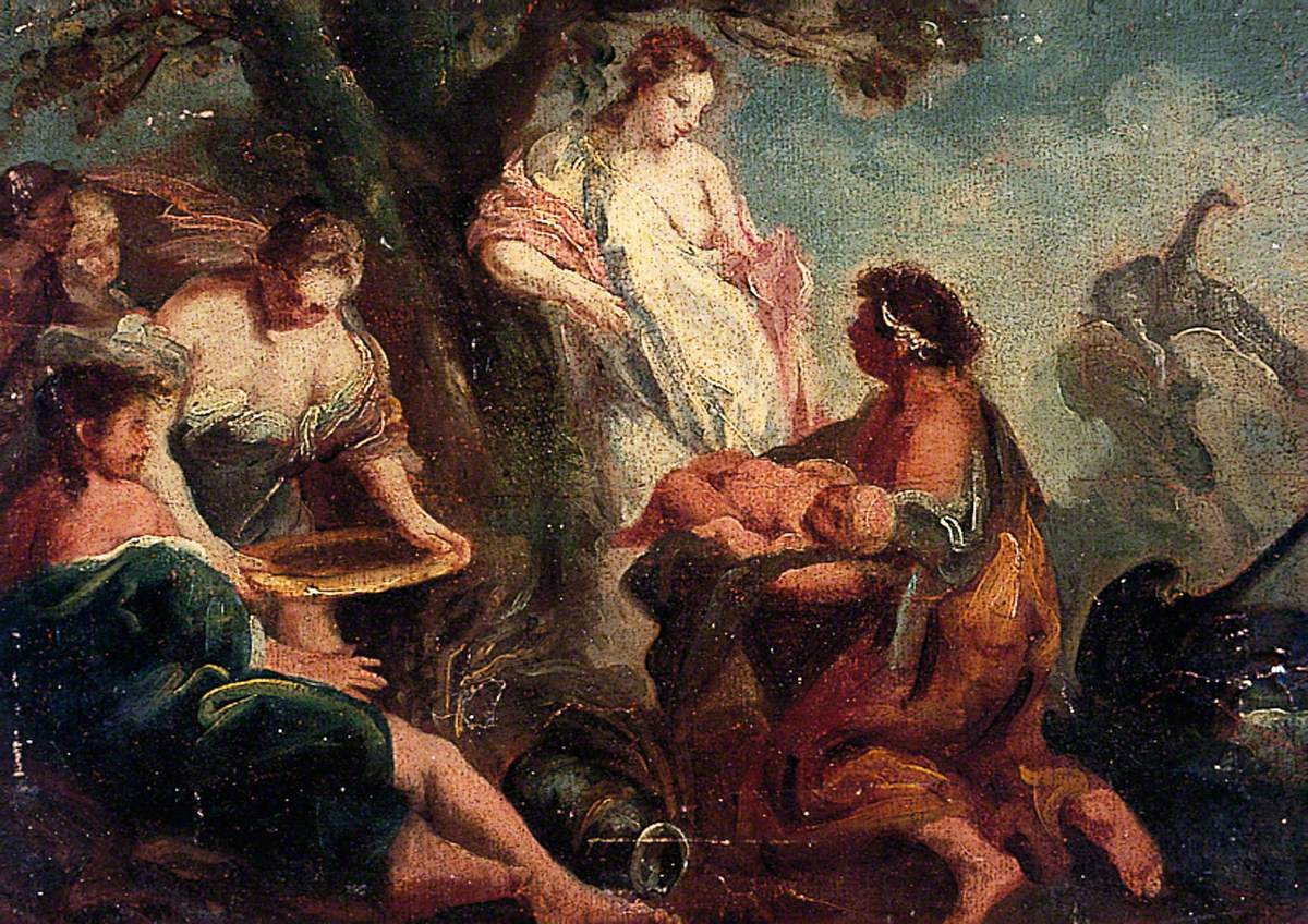 Sketch for a Feast (Sketch for the Birth of Adonis) - François Boucher