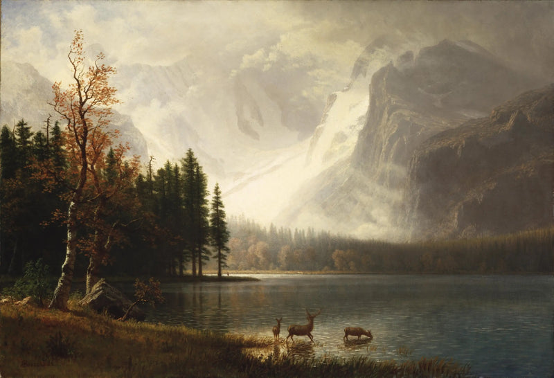 Estes Park, Colorado, Whyte Lake - Albert Bierstadt