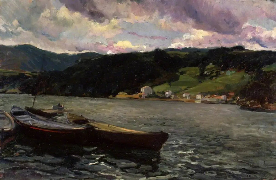 Estuary of the Nalón, Asturias - Joaquín Sorolla