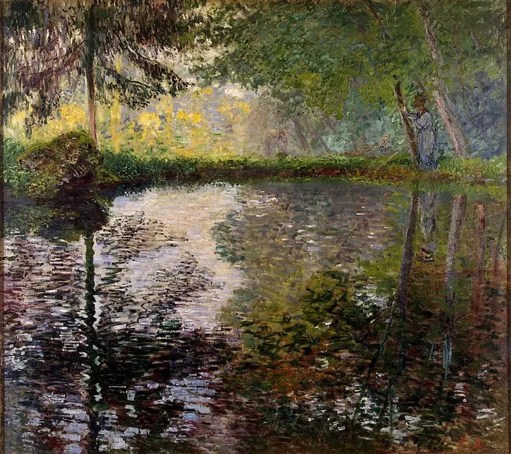 Pond at Montgeron - Claude Monet