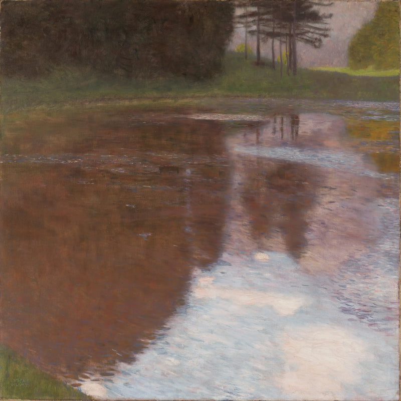 Calm Pond - Gustav Klimt