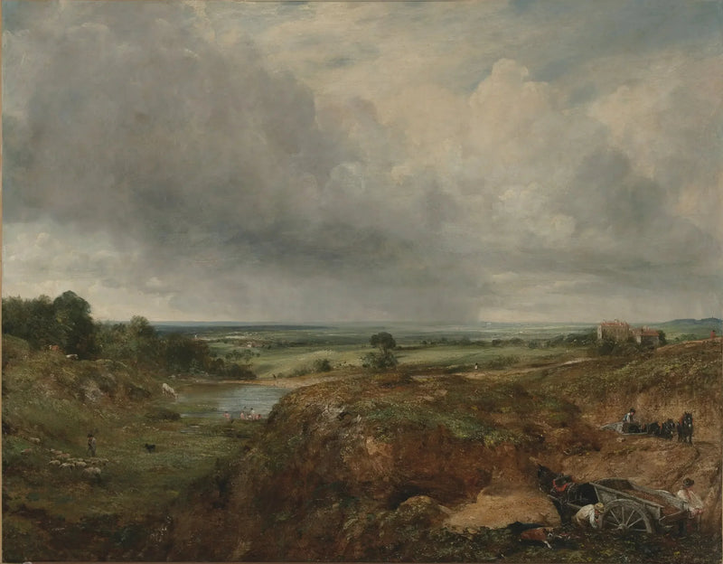 Pond of Branch Hill, Hampstead Heath (1824) - John Constable