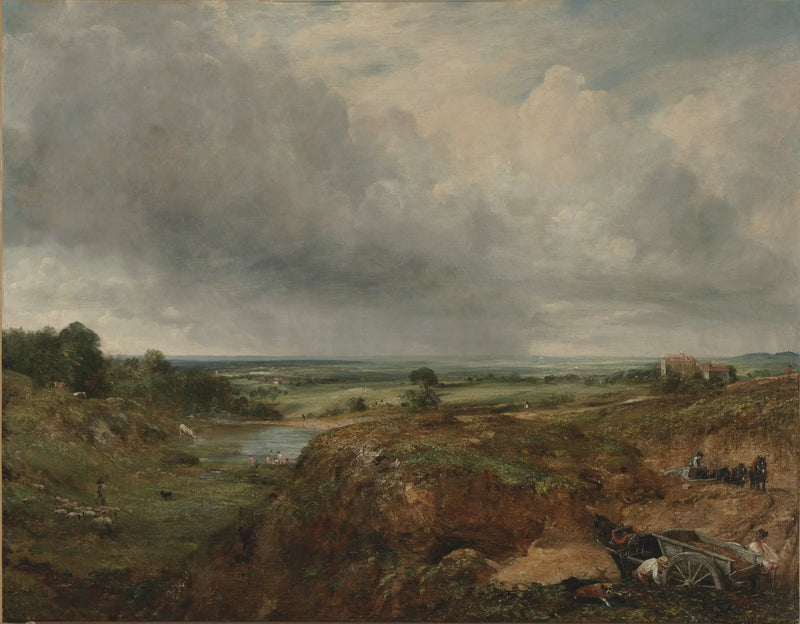 Pond of Branch Hill, Hampstead Heath (1824) - John Constable