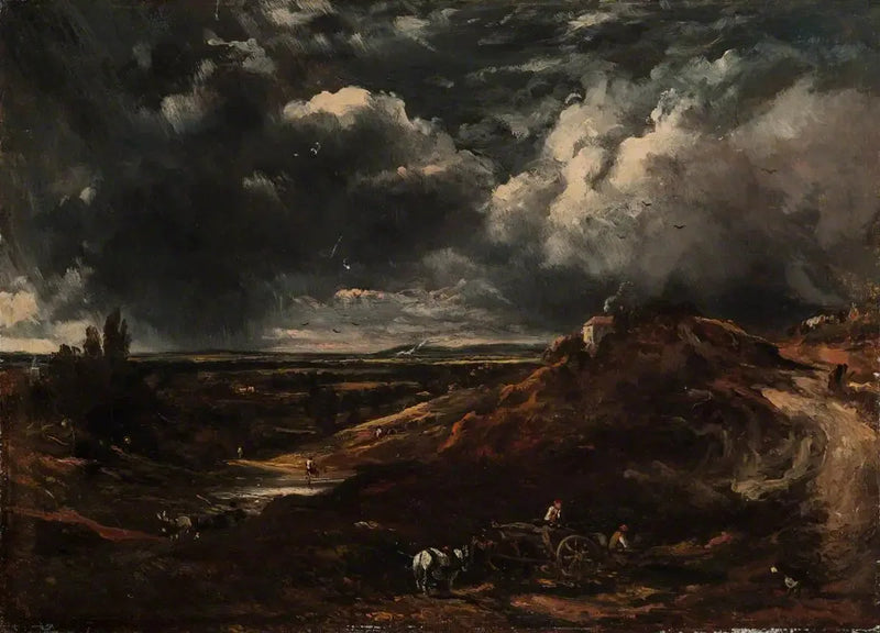 Pond of Branch Hill, Hampstead Heath - John Constable