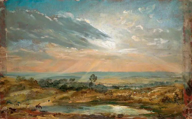 Pond of Branch Hill, Hampstead - John Constable