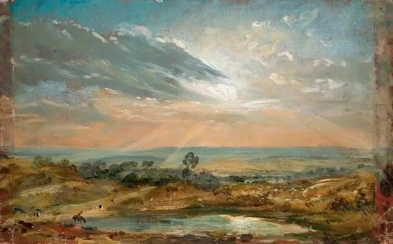 Pond of Branch Hill, Hampstead - John Constable