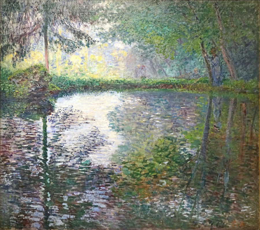 Pond at Montgeron - Claude Monet