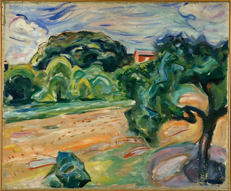 Summer at Ekely - Edvard Munch