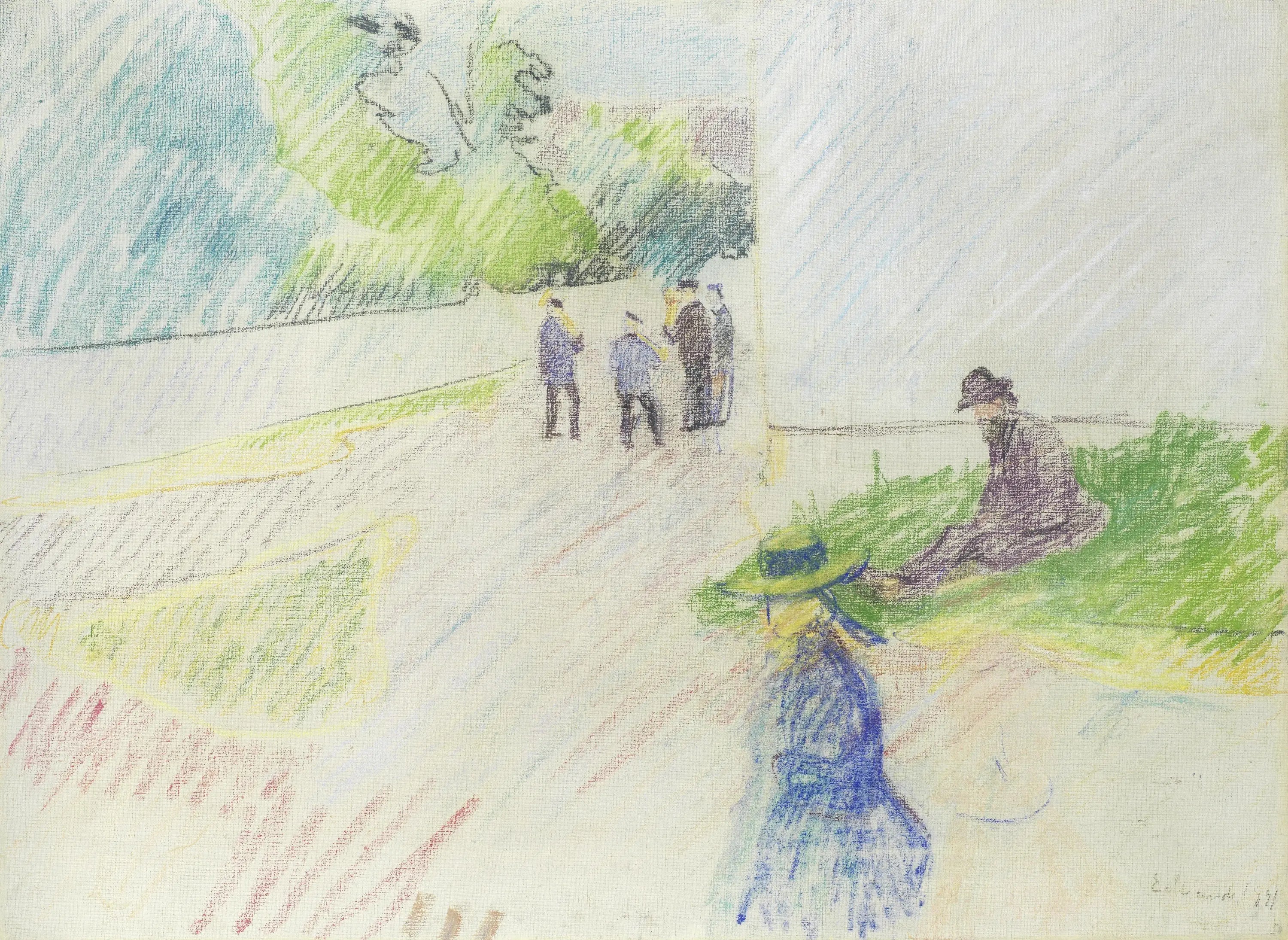 Été - Edvard Munch image 1 tableau peint à l’huile sur toile