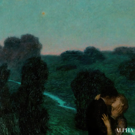 Étoile du Soir - Franz Von Stuck Reproductions de tableaux à la peinture à l’huile