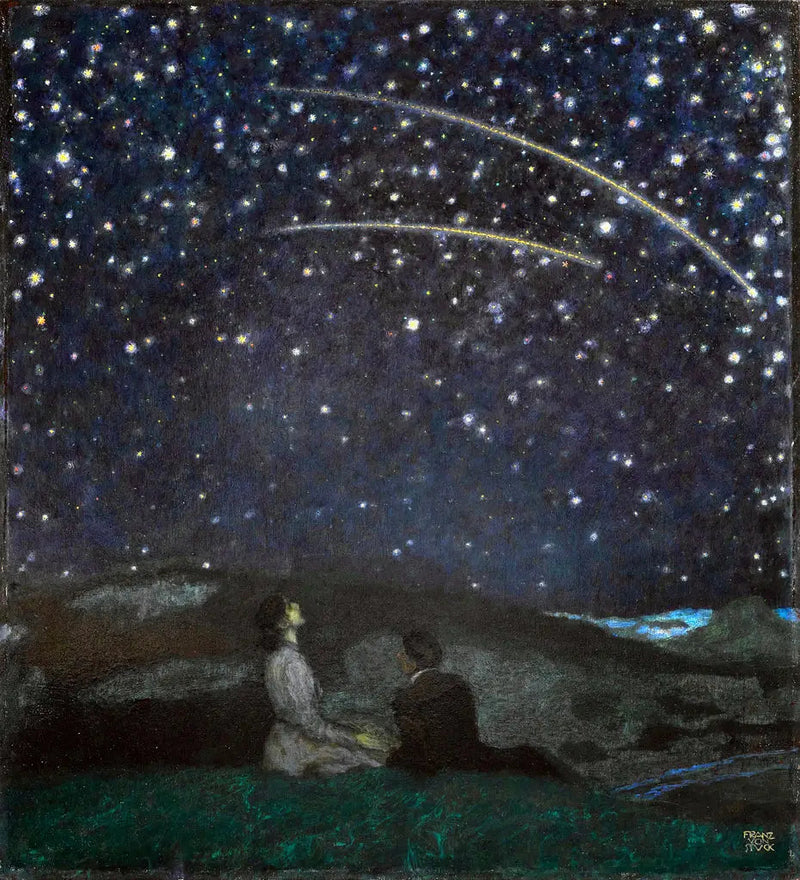 Shooting Stars - Franz Von Stuck