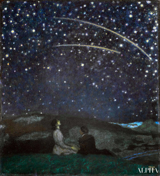 Étoiles Filantes - Franz Von Stuck Reproductions de tableaux à la peinture à l’huile