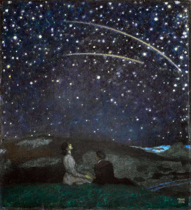 Shooting Stars - Franz Von Stuck