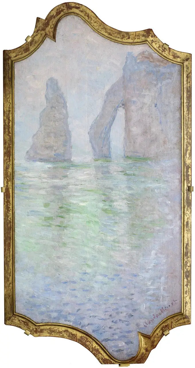 Étretat, The Needle and the Aval Door - Claude Monet