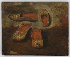 Étude de babouches - Eugène Delacroix