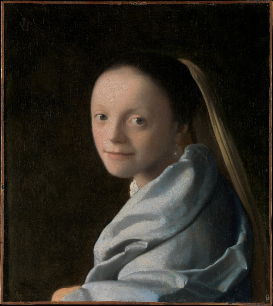 Étude d’une jeune femme - Johannes Vermeer