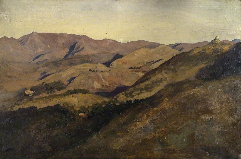 Study of the Hills - Frederic Leighton