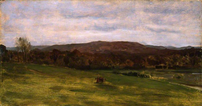 Landscape Study, Scotland - Frederic Leighton