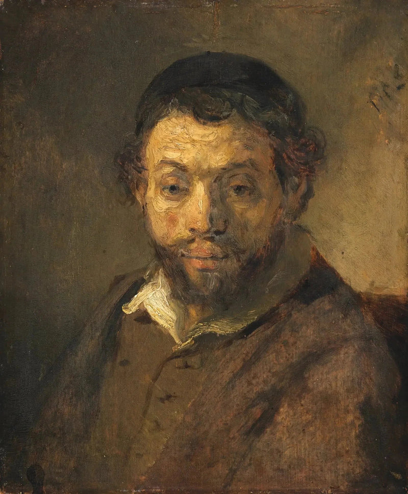 Bust of a Young Jew - Rembrandt