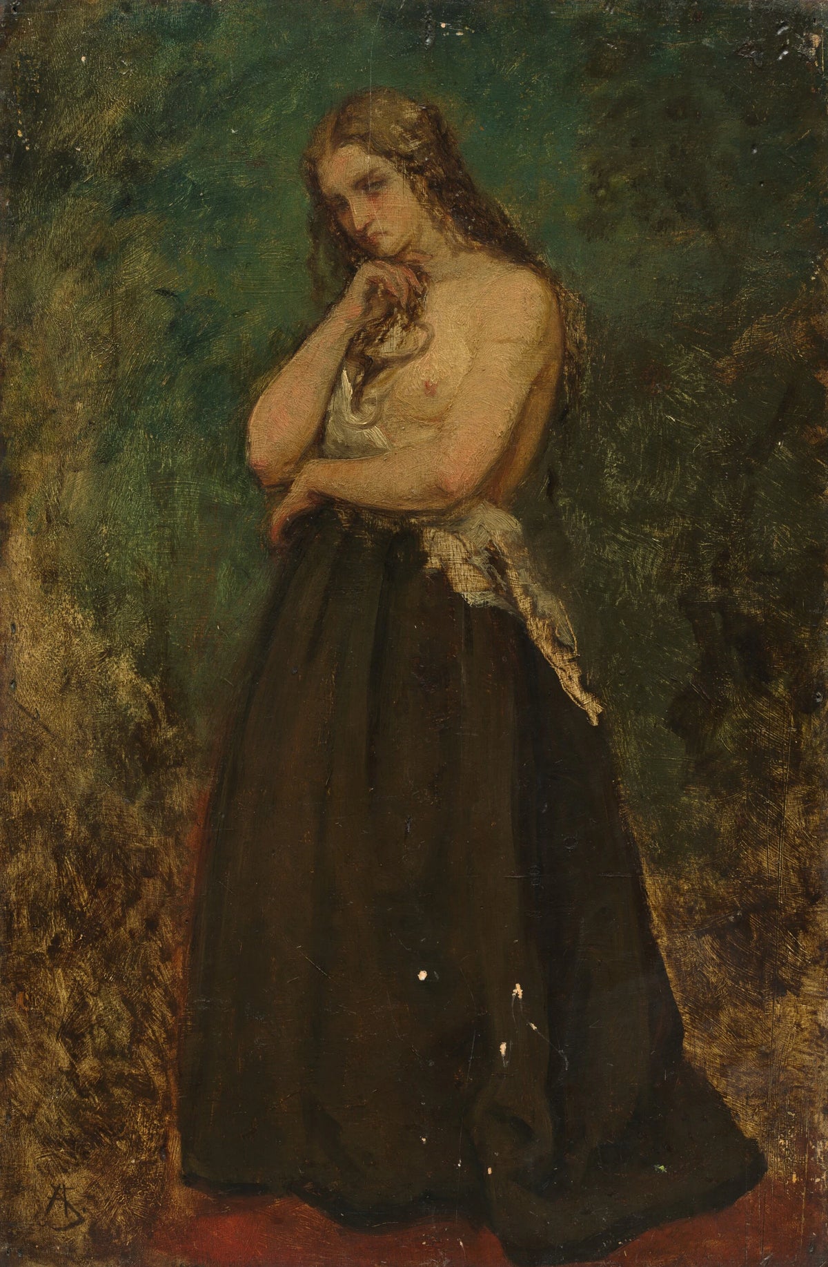 Study of a model - Alfred Stevens