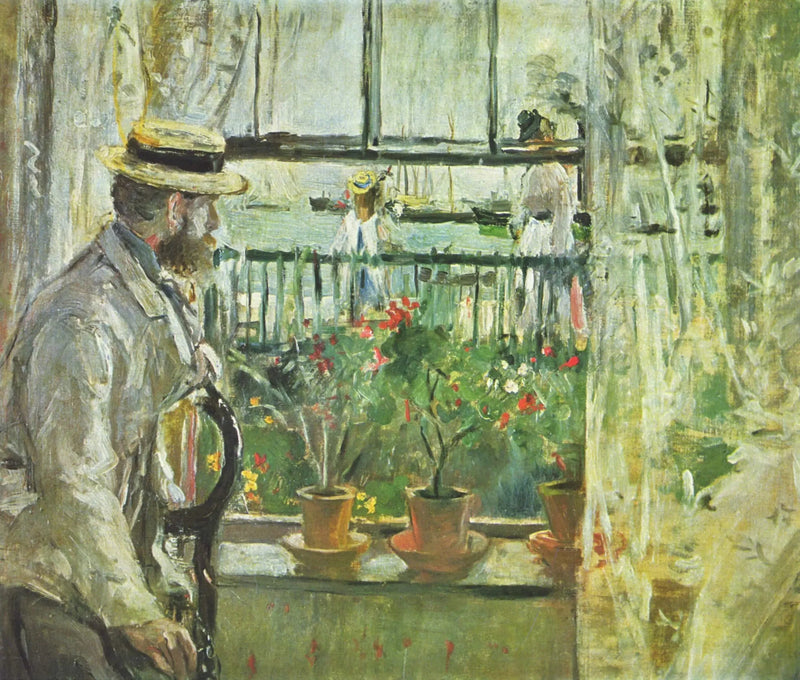 Eugène Manet on the Isle of Wight - Berthe Morisot