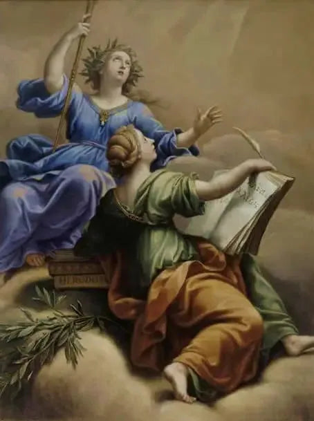 Euterpe and Clio - Pierre Mignard